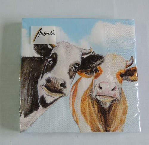 Servietten kühe kuh 1 - 20,