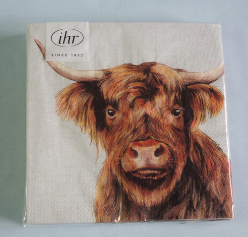 Servietten highland kuh 1 - 20,
