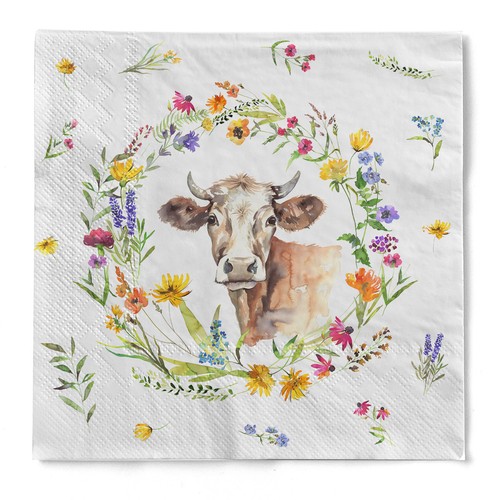 Serviette molly aus tissue - serviette,