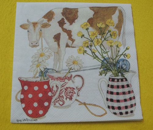 Servietten kuh packung - 20,