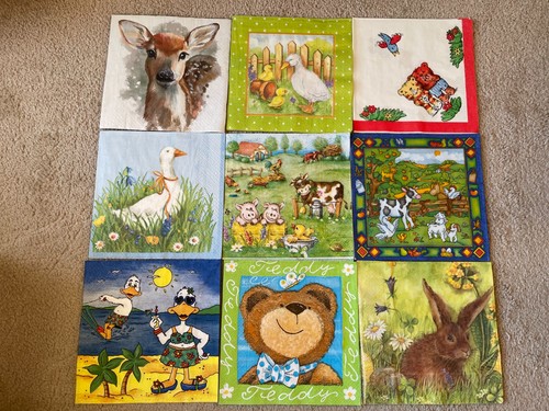 Verschiedene servietten pack - 9,