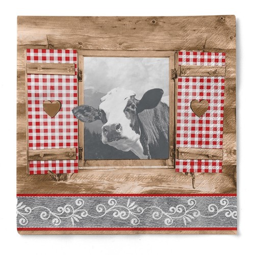 Tissue serviette almblick 40 - serviette, almblick,